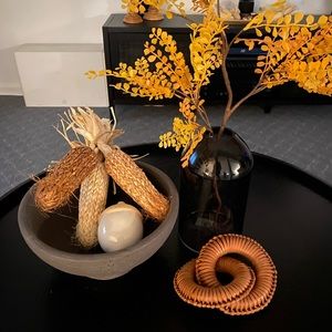 Round Leather Links Threshold Designed With Studio McGee